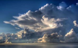Des amas nuageux qui occasionneront des pluies prévus cette soirée...
