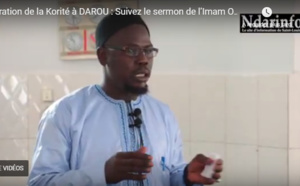 Célébration de la Korité à DAROU : Suivez le sermon de l’Imam Ousmane DIENG (Vidéo)