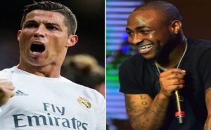 Davido devient « fou » pour Cristiano Ronaldo, regardez la raison!