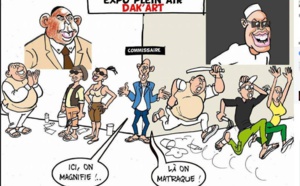 Expo à Dakar, la Tribune d'Odia