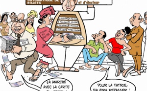 Un GAB pour combler (ses militants) et un gap à combler (cartes identité numérisées)... Le comble !