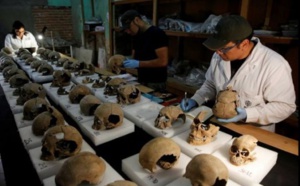 Sacrifice humain: des centaines de crânes déterrés au Mexique
