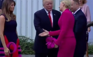 La Première dame de la Pologne humilie Donald Trump et les images font le tour de la planète !