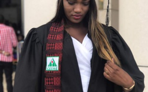 Amina, la fille d'Ibou Cissé du (Super Etoile), décroche sa licence professionnelle...