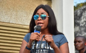 Photos: Aby Ndour, à fond dans la campagne lors de l'inauguration de la permanence du Mouvement de Khalifa Sall dans la commune de Fann-Point E 