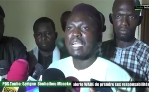 PDS Touba: Serigne Souhaibou Mbacke alerte WADE de prendre ses responsabilités