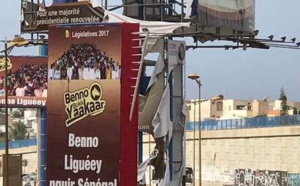Photos : les affiches de Benno Bok Yaakar vandalisées