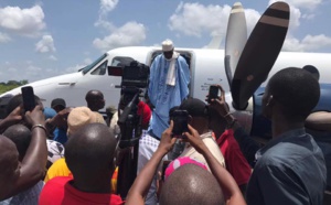 Arrivée de Me Abdoulaye Wade  à Kolda (images)