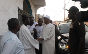 LÉGISLATIVES-Meeting de Thierno Ndom Ba, président du mouvement Pikine Cilaa Book à Malika et à la cité Police de Pikine
