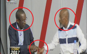 Vidéo: Pape Samba Mboup et Doudou Wade frôlent la bagarre en Direct… Regardez!!