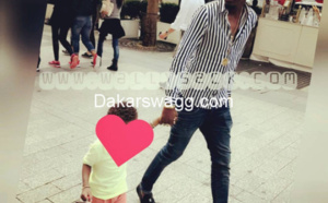 Photos : Wally Seck et son fils en promenade dans la capitale française,une photo qui cache …