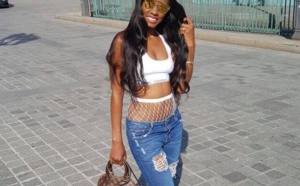 Photos : Queen Biz joue la sexy girl à Paris