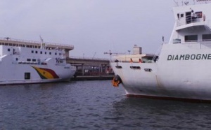 "Diambogne" endommagé après un accident au Port:  l’État réclame 2,7 milliards au groupe Grimaldi