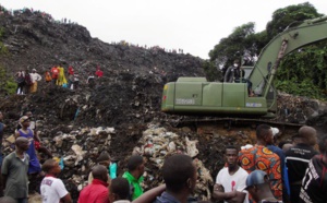 Conakry : L’éboulement dune décharge a fait 9 morts