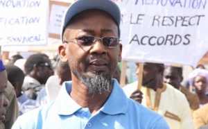 Colère à l’UCAD : le SAES, en sit-in, donne un ultimatum de 48h aux autorités
