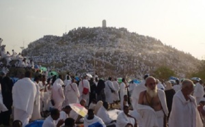 Les pèlerins musulmans au mont Arafat, temps fort du hajj