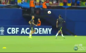 Neymar et Gabriel Jesus font le show à l'entraînement de l'équipe du Brésil