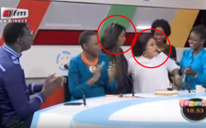Vidéo -  Anniversaire Mado Tfm: Kya Aidara la femme de Pape Cheikh Diallo apparaît pour la premier fois depuis ...