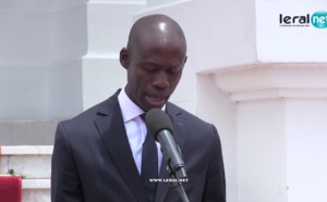 Discours de Maxime Jean Simon Ndiaye, le Secrétaire Général de la Présidendce