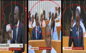 Vidéo-Ça chauffe à l'Assemblée nationale: le nom de Khalifa Sall cité, regardez les réactions de Cheikh Bamba Dièye et Abdou Mbow...