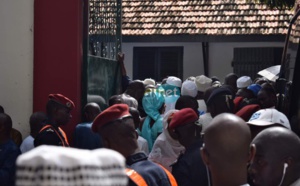 Les images de la levée du corps de Djibo Kâ à Dakar