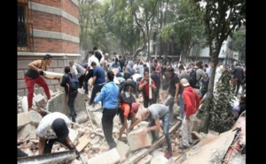 Mexique: un séisme de magnitude 7.1 fait de nombreux morts