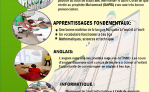 INSTITUT ISLAMIQUE SERIGNE MALICK MOHSINE DIOP: les inscriptions ont démarré.