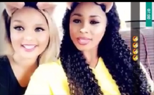 Vidéo: Marichou et Eva de la série(Pod et Marichou), s'éclatent sur Snapchat... Regardez!!