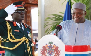 Armée gambienne : Le Président Barrow renvoie encore plusieurs officiers proches de Jammeh