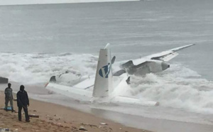 Le crash d'un avion près d'Abidjan, fait quatre morts