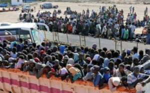 Libye : plus de 20 000 migrants retenus de force par des milices à Sabratha