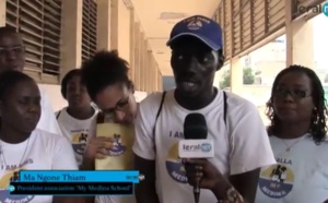 Mangoné Thiam My Medina Schools : "Ce projet a pour but d'aider et d'apporter un soutien à la scolarisation des enfants de la Médina"