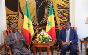 Macky Sall s'est entretenu avec les membres du Groupe de Réflexion pour la Paix en Casamance.