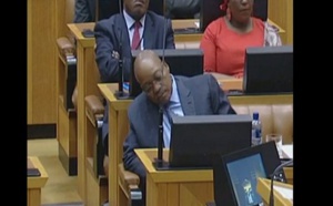 Afrique du Sud: Quand le président Jacob Zuma somnole au parlement!