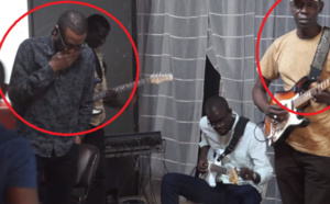 Sur la route de BERCY – Youssou Ndour en répétition avec Jimi Mbaye