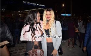Aprés Bercy, Marie Louise toute rayonnante avec sa copine Eva