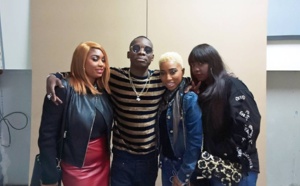 Photos: Le groupe Safary à Paris avec Sidiki Diabate, pour préparer un nouveau maxi