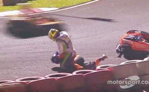 Vidéo- Violente bagarre entre deux pilotes en pleine course de F1  