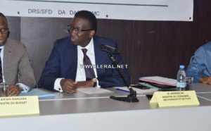 Les images de la rencontre avec les acteurs des système financiers décentralisés en présence de M. Amadou Ba, ministre de l'Economie, des Finances et du Plan