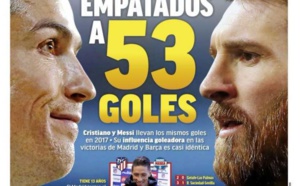 Real Madrid – FC Barcelone : CR7 vs Messi, explication attendue pour le titre de pichichi 2017