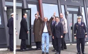 L'ex-otage français Pierre Camatte est arrivé à Paris