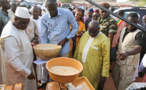 Images- Le Président Macky Sall offre des équipements agricoles aux femmes de Kolda