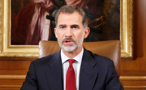 Catalogne : le roi d'Espagne demande d'éviter un nouvel « affrontement »