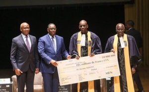 Macky Sall : "L’instauration de ce Grand prix est une réponse pertinente à l’impératif de remobiliser et de sublimer l’enseignant"