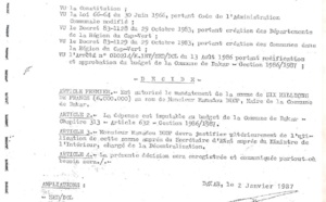 Caisse d’avance Mairie de Dakar : Voici quelques documents d'archives à valeur documentaire signés par l'ancien édile, Mamadou Diop