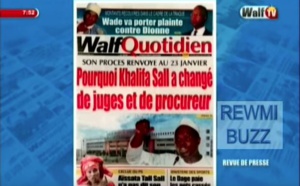 Revue de Presse WalfTv du Jeudi 04 Janvier 2018 en images
