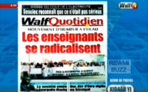 Revue de Presse WalfTv du Samedi 06 Janvier 2018 en images