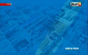 Revue de Presse WalfTv du Lundi 08 Janvier 2018 en images