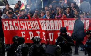 Bolivie- Le Dakar: des heurts éclatent entre manifestants et policiers...