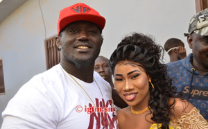15 photos : Balla Gaye, l’invité surprise du mariage de la fille de Lamine Samba